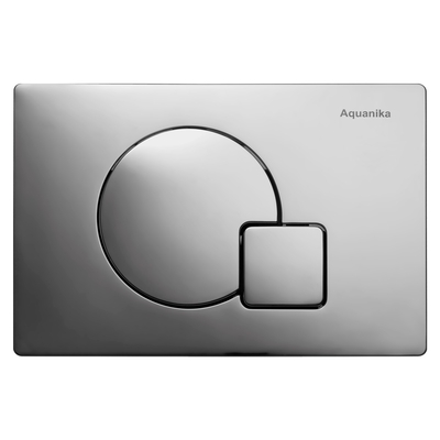 Aquanika Кнопка смыва Aquanika хром Basic Q-type 01.02.10 01.02.10