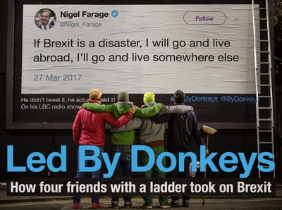 Книга: Atlantic Led by Donkeys. How Four Friends with a Ladder Took on Brexit 9781838950194