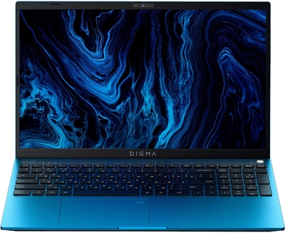Digma Ноутбук Digma Pro Sprint M, 15.6", IPS, Intel Core i7 10710U, DDR4 16ГБ, SSD 512ГБ, Intel UHD Graphics, синий (dn15p7-adxw02) Pro Sprint M (dn15p7-adxw02) (Intel Core i7 10710U 1100MHz/15.6"/1920x1080/16GB/512GB SSD/DVD нет/In DN15P7-ADXW02
