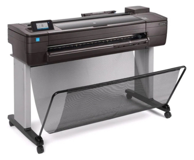 HP Широкофоматный принтер HP DesignJet T730 (36",4color,2400x1200dpi,1Gb, 25spp(A1 drawing mode),USB for Flash/GigEth/Wi-Fi,stand,media bin,rollfeed,sheetfeed,tray50 (A3/A4), autocutter,GL/2,RTL,PCL3 GUI F9A29E#BCD