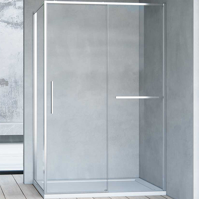 Vincea Душевой уголок Vincea Slim Soft 100x80 VSR-1SS8010CL профиль Хром стекло прозрачное VSR-1SS8010CL