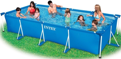 Intex каркасный бассейн Intex rectangular frame 58982 / 28273 (450x220x85) 
