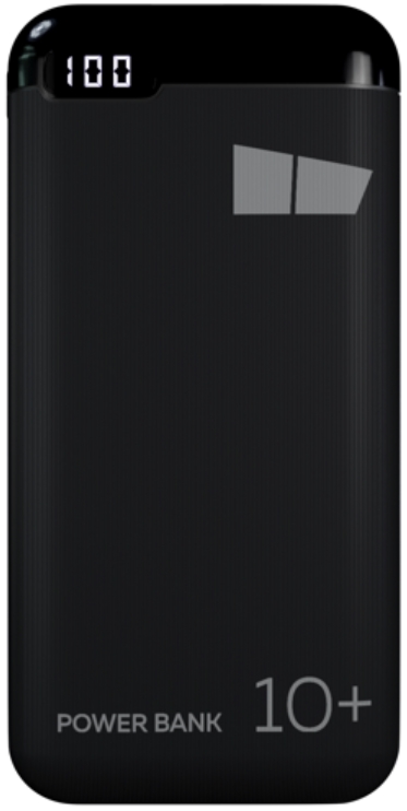 More Choice Аккумулятор внешний универсальный More Choice 10000mAh Smart 3USB Type-C 3A PD 20W+QC3.0 быстрая зарядка Black PB32S-10 PB32S-10 Black