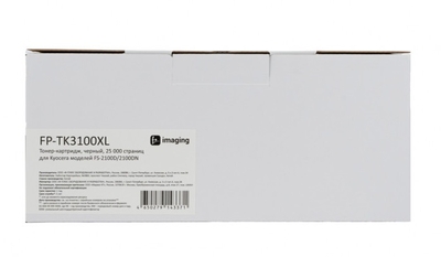F+ Тонер-картридж F+ черный, 25 000 страниц, для Kyocera моделей FS-2100D/2100DN FP-TK3100XL 
