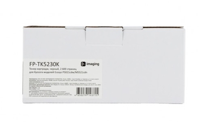 F+ Тонер-картридж F+ черный, 2 600 страниц, для Kyocera моделей Ecosys P5021cdw/M5521cdn FP-TK5230K 