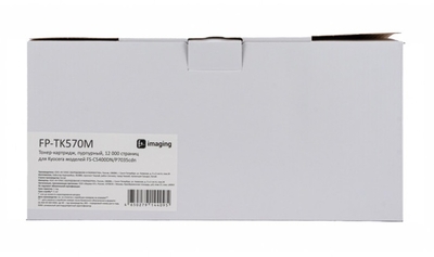 F+ Тонер-картридж F+ пурпурный, 12 000 страниц, для Kyocera моделей FS-C5400DN/P7035cdn FP-TK570M 