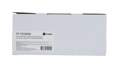 F+ Тонер-картридж F+ пурпурный, 5 000 страниц, для Kyocera моделей FS-C5250DN/C2026MFP FP-TK590M 