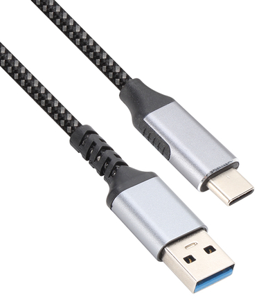 Vcom Кабель интерфейсный VCOM USB3.2 Gen2, AM/CM, 10Gbs, All Shell 1м CU401M-1M 