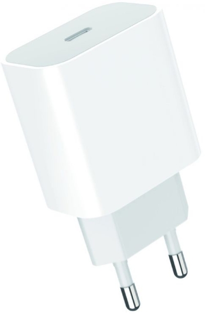 GoPower Зарядное устройство сетевое GoPower 00-00022766 Type-C, 20W, PD 3.0, белое GPPD06 00-00022766