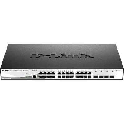 D-Link DGS-1210-28X/ME/B2B Управляемый L2 коммутатор с 24 портами 10/100/1000Base-T и 4 портами 10GBase-X SFP+ (456206) {3} D-Link DGS-1210-28X/ME/B2B