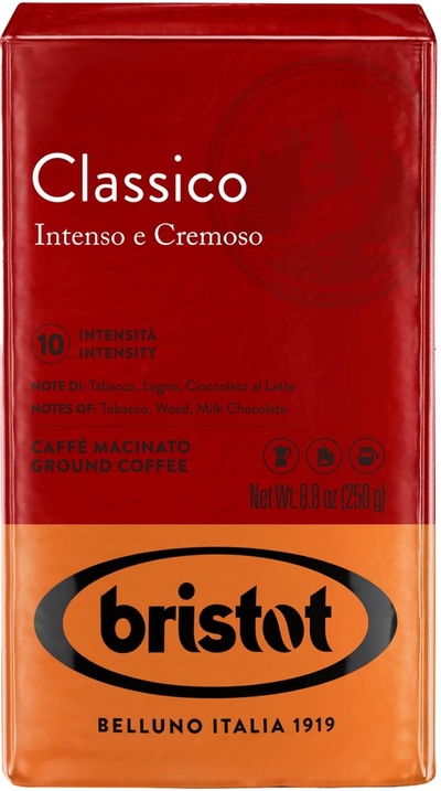 Procaffe Кофе молотый Bristot Classico жаренный 250г Procaffe 