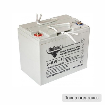 Rutrike Тяговый аккумулятор RuTrike 6-EVF-80 (12V80A/H C3) 