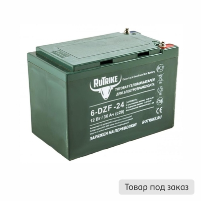 Rutrike Тяговый аккумулятор RuTrike 6-DZF-24 (12V24A/H C2) 