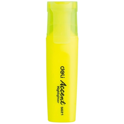 DELI Текстовыделитель Deli ES621Syellow Macaron 