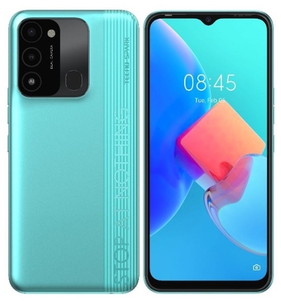 TECNO Смартфон Tecno Spark 8C 4+64GB Turquoise Cyan 