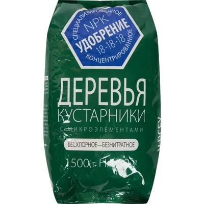 Без бренда Удобрение для деревьев и кустарников 1.5 кг Без бренда MOD_201297 