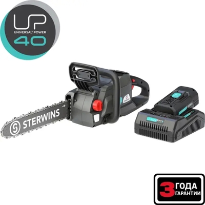STERWINS Пила аккумуляторная Sterwins 40 В 45 см АКБ и ЗУ в комплекте 40VCS2-34.1A 
