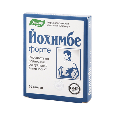 Эвалар Йохимбе Форте капс. №30 Эвалар 4473677