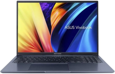 ASUS Ноутбук Asus VivoBook M1603QA-MB224, 16", IPS, AMD Ryzen 5 5600H, DDR4 16ГБ, SSD 512ГБ, AMD Radeon, синий (90nb0y81-m00dd0) 90NB0Y81-M00DD0