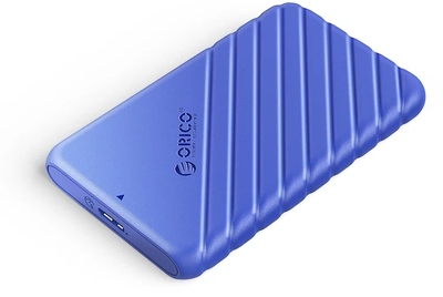 Orico Внешний корпус для HDD 2.5" Orico 25PW1-U3 (синий) ORICO-25PW1-U3-BL-EP