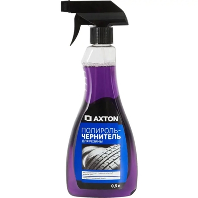 AXTON Полироль-чернитель для резины Axton 0.5 л 