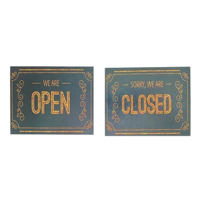 Симфония Набор табличек декоративных Open/Closed 10х125 см, 2 шт. Симфония 