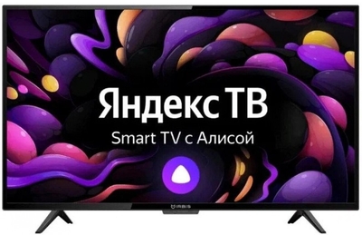 Irbis Телевизор жк с функцией смарттв IRBIS 55U1 YDX 176BS2, 55",3840x2160, 16:9,Tuner (DVB-T2/DVB-S2/DVB-C/PAL/SECAM),Android 9.0 Pie, Yandex,1,5Gb/8Gb, Wi-Fi, Input (AV RCA, USB, YPbPr mini, HDMI, CI+),Ou 55U1YDX176BS2