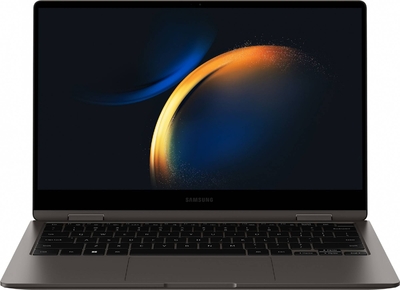 Samsung Ноутбук Samsung Galaxy book 3 NP730, 13.3", OLED, Intel Core i7 1355U, LPDDR4x 16ГБ, SSD 1024ГБ, Intel Iris Xe graphics, темно-серый (np730qfg-ka3in) NP730QFG-KA3IN