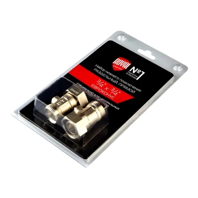 Royal Thermo Монтажный комплект для радиаторов прямой Royal Thermo 3/4"x3/4" латунь 2 шт. НС-1353995 