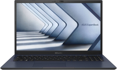 ASUS Ноутбук Asus Expertbook B1502CBA-BQ0423, 15.6", IPS, Intel Core i7 1255U, DDR4 16ГБ, SSD 512ГБ, Intel UHD Graphics, черный (90nx05u1-m00h50) ExpertBook B1 B1502CBA-BQ0423 (90NX05U1-M00H50) 90NX05U1-M00H50