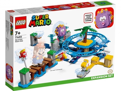 LEGO Игрушка SUPER MARIOT MAXI-IGLUCKS STRANDAUSFLUG ERWEITERSET LEGO Дополнительный набор «Пляжное веселье огромного ежа» 71400