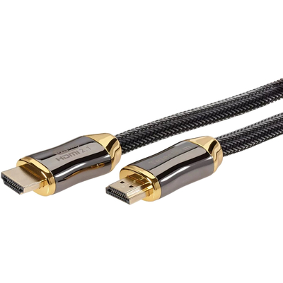 Vcom Кабель HDMI 19M/M,ver. 2.1, 8K@60 Hz 3m метал разъемы, нейлоновая оплетка Telecom <TCG300-3M> VCOM Кабель Telecom HDMI (m)/HDMI (m) - 3 м (TCG300-3M) TCG300-3M