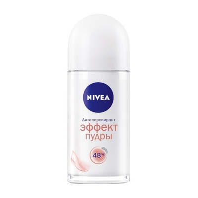 Nivea дезодорант женский NIVEA Эффект Пудры, 50 мл, ролик 4005808884247