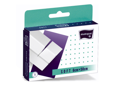 Matopat пластыри MATOPAT Soft 6x50см 1шт MA-167-MMMM-001