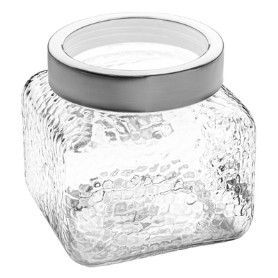 Apollo банка APOLLO Nordic Cube 1,25л квадратная прозрачная крышка стекло NRC-125