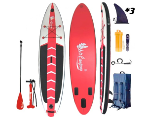 Mircamping Сапборд надувной MirCamping CRT-139С Red Inflatable SUP 366*83*15 