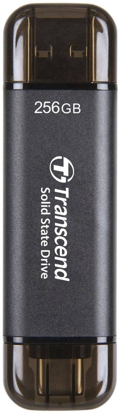 Transcend Внешний жесткий диск 256Gb Transcend TS256GESD310C серый USB-C USB-C 256Gb (TS256GESD310C) TS256GESD310C