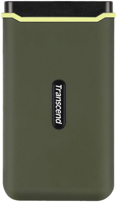 Transcend Внешний жесткий диск 4Tb Transcend TS500GESD380C темно-зеленый USB-C (ts4tesd380c) TS4TESD380C