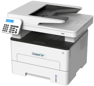 Sindoh МФУ монохромное Sindoh А4, 34 стр/мин, 2400x600 dpi, CPU 1ГГц, 2 Ядра, 512 Мб RAM, Ethernet, US M500 Sindoh M500