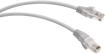 WRLine Кабель патч-корд U/UTP 5e кат. 3м WRLine 2xRJ45, неэкранированный, серый, LSZ WR-PC-RJ45-UTP-5E-3-GY 
