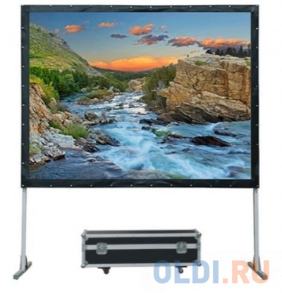 Lumien [LMF-100126] Экран Lumien Master Fold 218x339 см (150"), (раб. область 202x323 см) Matte White черн. кайма по периметру 16:10 Master Fold LMF-100126