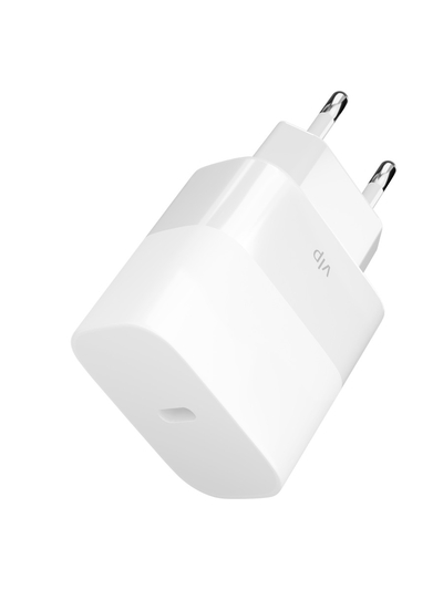 VLP Сетевое зарядное устройство VLP GaN 45Вт USB-C, PD, PPS, белый GaN Wall USB-C (1072001), белый 1072001