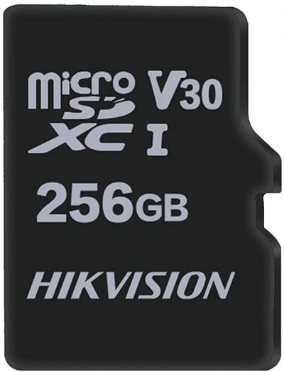 Hikvision Карта памяти 256GB HIKVISION microSDXC, C1, UHS-I U1, Class 10 HS-TF-C1(STD)/256G/ZAZ01X00/OD 