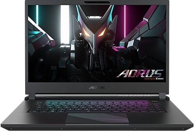 Gigabyte Ноутбук Gigabyte Aorus 15 9KF, 15.6", IPS, Intel Core i5 12500H, DDR5 8ГБ, SSD 512ГБ, NVIDIA GeForce RTX 4060 для ноутбуков 8ГБ, черный (9kf-e3kz383sh) 9KF-E3KZ383SH