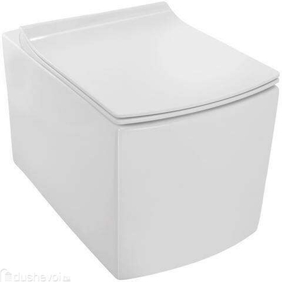 Jaquar Унитаз Jaquar Kubix KUS-WHM-35953BIUFSM с крышкой микролифт KUS-WHM-35953BIUFSM