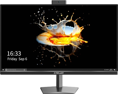 Teclast Моноблок Teclast G27 Air, 27", IPS, Intel Core i5 12400, DDR4 16ГБ, SSD 512, Intel UHD Graphics 730, Windows 11 trial (для ознакомления), черный (g27 air 2k 1240016g512kru) G27 AIR 2K 1240016G512KRU