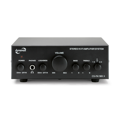 Dynavox Интегральные стереоусилители Dynavox CS-PA1 MK II black (207740) 