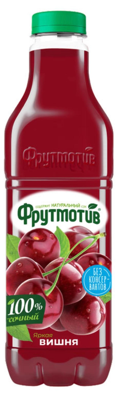 Фрутмотив Напиток серосодержащий Фрутмотив вишня, 1,5 л 