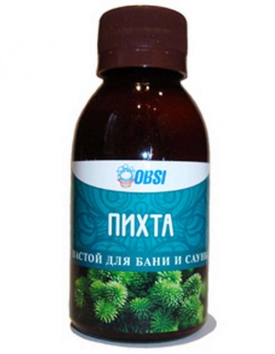 OBSI Настой для бани и сауны OBSI Пихта, 100 мл 