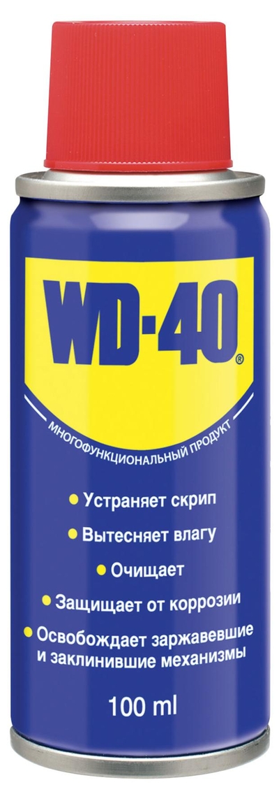 WD-40 Смазачное средство WD-40 Многофункциональное, 100 мл 